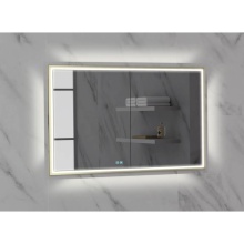 Madeli MC-IL4836D-RM-04-000-25-SB - Illusion Lighted Mirrored Cabinet, Recessed Mount, 48'' x 36'' x 4-3/4'&a