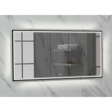 Madeli MC-IL6036D-RM-04-000-25-MB - Illusion Lighted Mirrored Cabinet, Recessed Mount, 60'' x 36'' x 4-3/4'&a