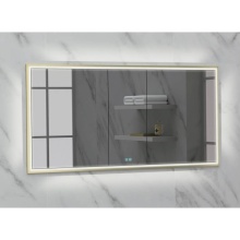 Madeli MC-IL6036D-RM-04-000-25-SB - Illusion Lighted Mirrored Cabinet, Recessed Mount, 60'' x 36'' x 4-3/4'&a