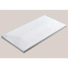 Madeli XTA1808-42-000-GW - Urban-18 42''W Solid Surface , Slab No Cut-Out. Glossy White, 42''X 18'&a