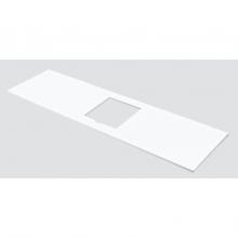 Madeli XTA2208-60-100-GW - Madeli X-Stone Countertop, 60'' x 22'' x 3/4'', Cut-out for CB-7124-