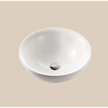 Madeli CB-805-WH - Ceramic Basin. Above Counter, Square. White, No Overflow, 16-5/16'' X 16-5/16'&apos