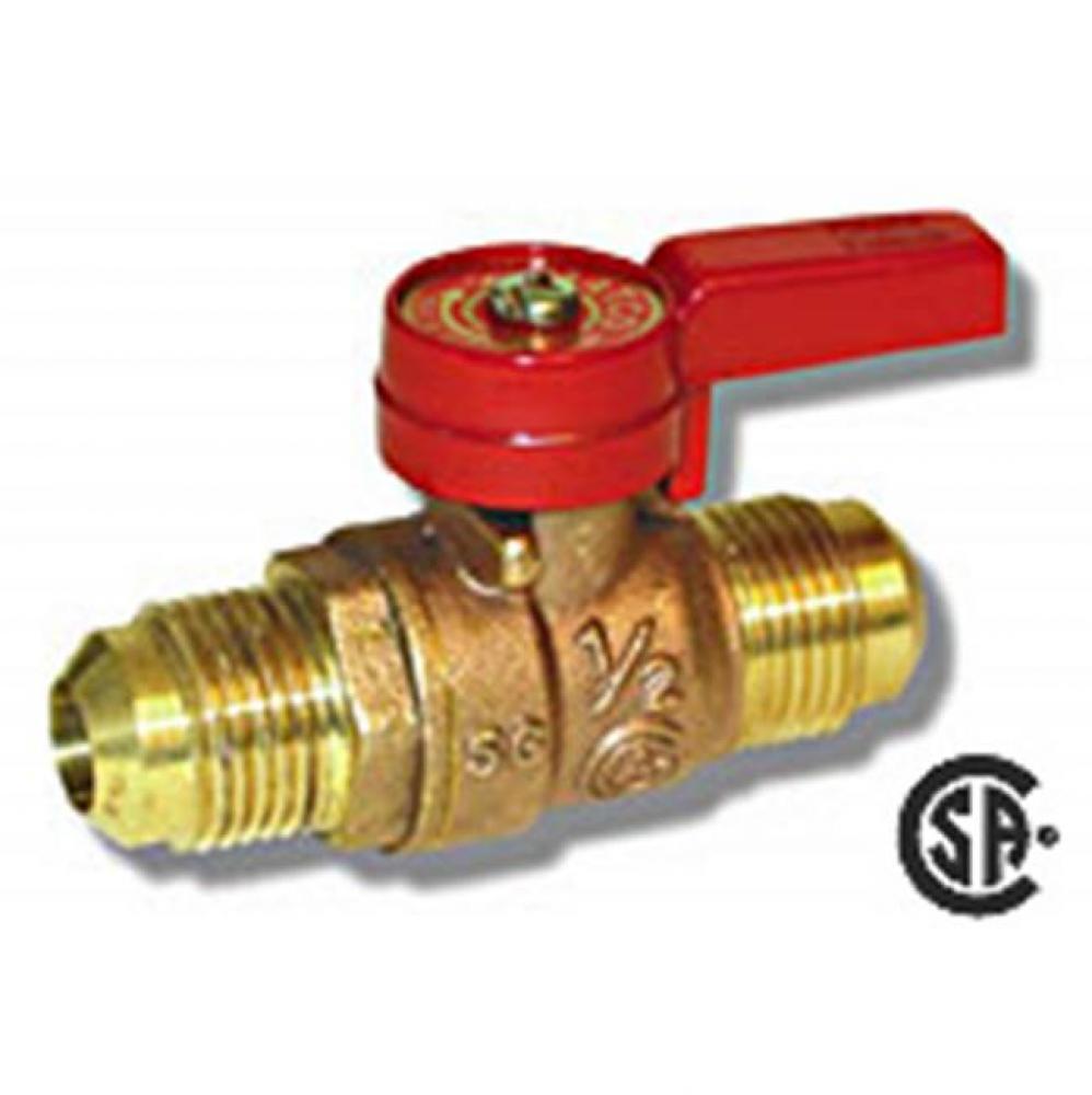 1/2'' X 1/2'' AGA GAS VALVE FLARE