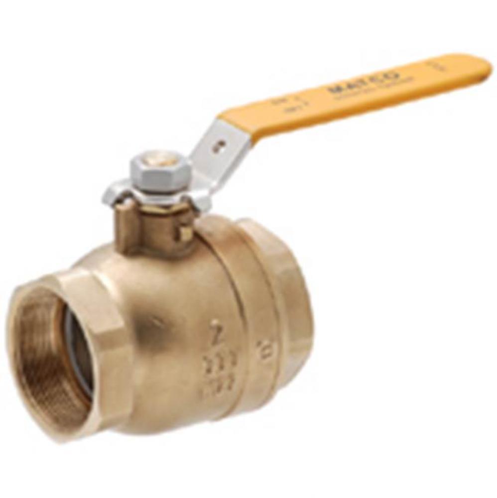 3/4'' IP BV UL/FM CSA 600WOG 150SWP FULL PORT FORGED BRASS NOT FOR POTABLE WATER USE IN