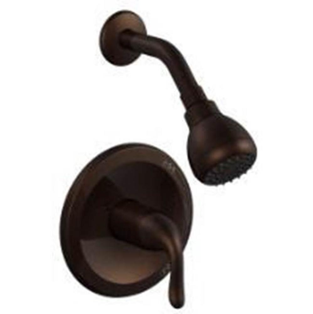 Oil Rubbed Bronze Shower Trim Only 1.75 Gpm Decorative Showerhead