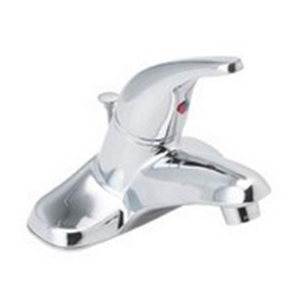 4'' Single Handle W/Brass Pop-Up Solid Lever Handle-Euro Design