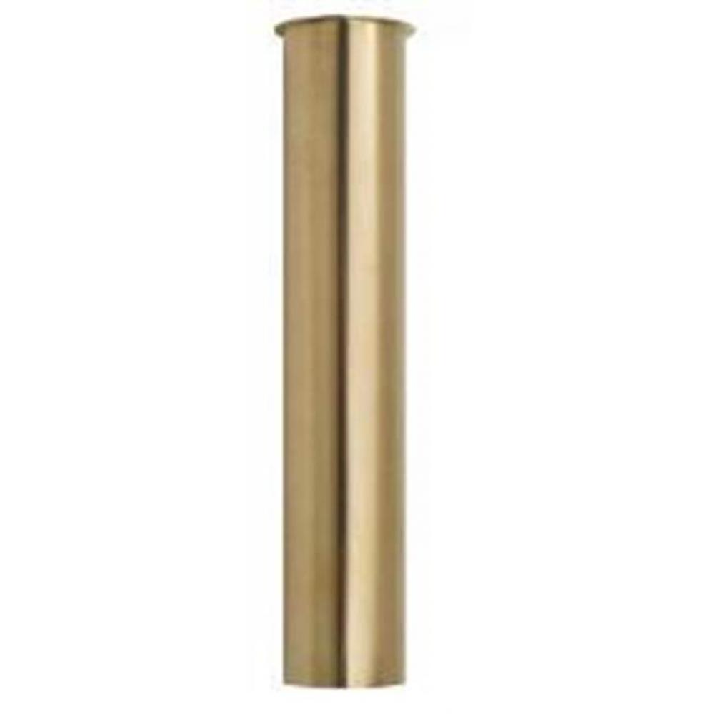 FLANGED TAILPIECE 1-1/2'' X 8'' ROUGH BRASS 22 GA