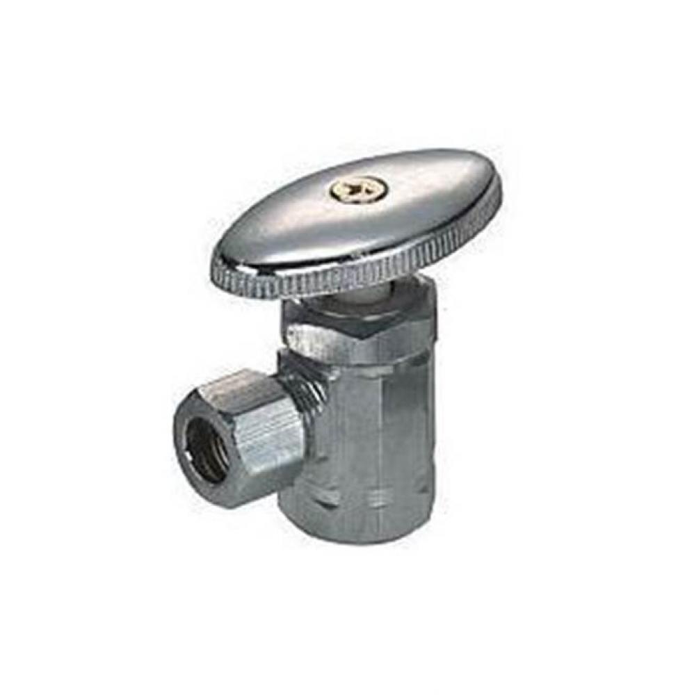 3/8'' FIP X 3/8'' OD COMPRESSION, STRAIGHT STOP VALVE, CP, MULTI-TURN