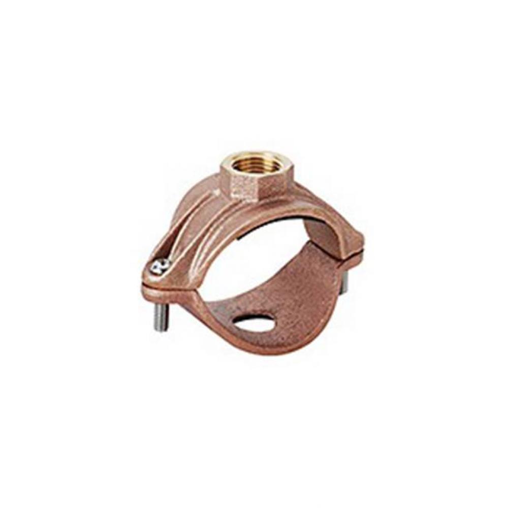 3'' X 1'' Brass Saddle Tee           Not For Potable Water