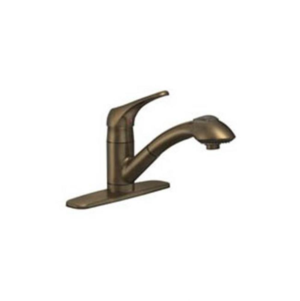 Oil Rubbed Bronze Kitchen Faucet W/Pull Out Spout Ceramic Cartridge Builder Collection