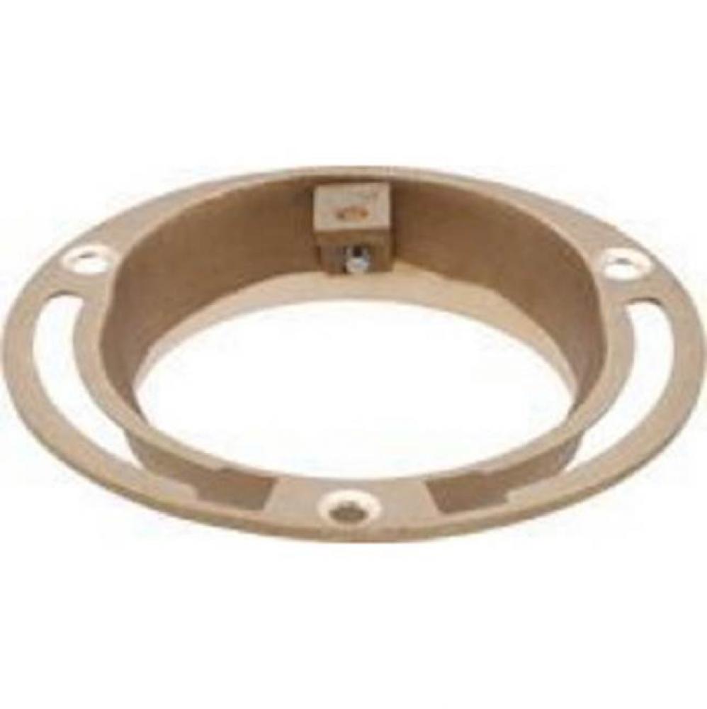 4 OFFSET BRASS CLOSET FLANGE