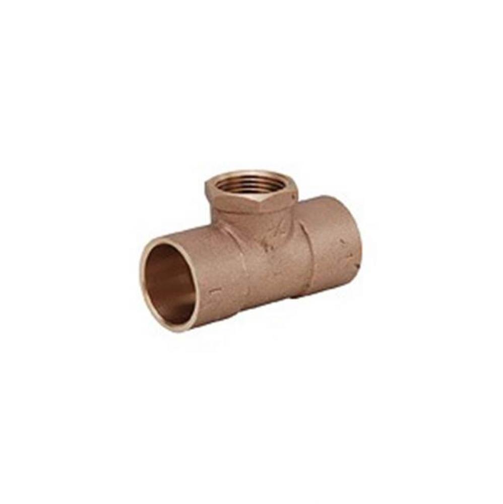 3/4''C X 1/2''FIP X 3/4''C CAST BRASS ADAPTER TEE