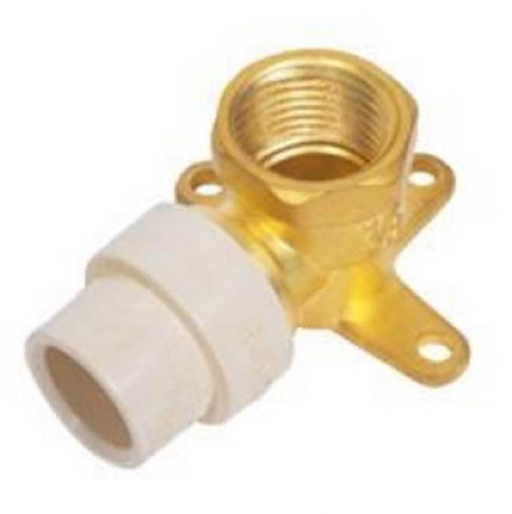 LEAD FREE 1/2'' DROP EAR ELBOW CPVC   X BRASS