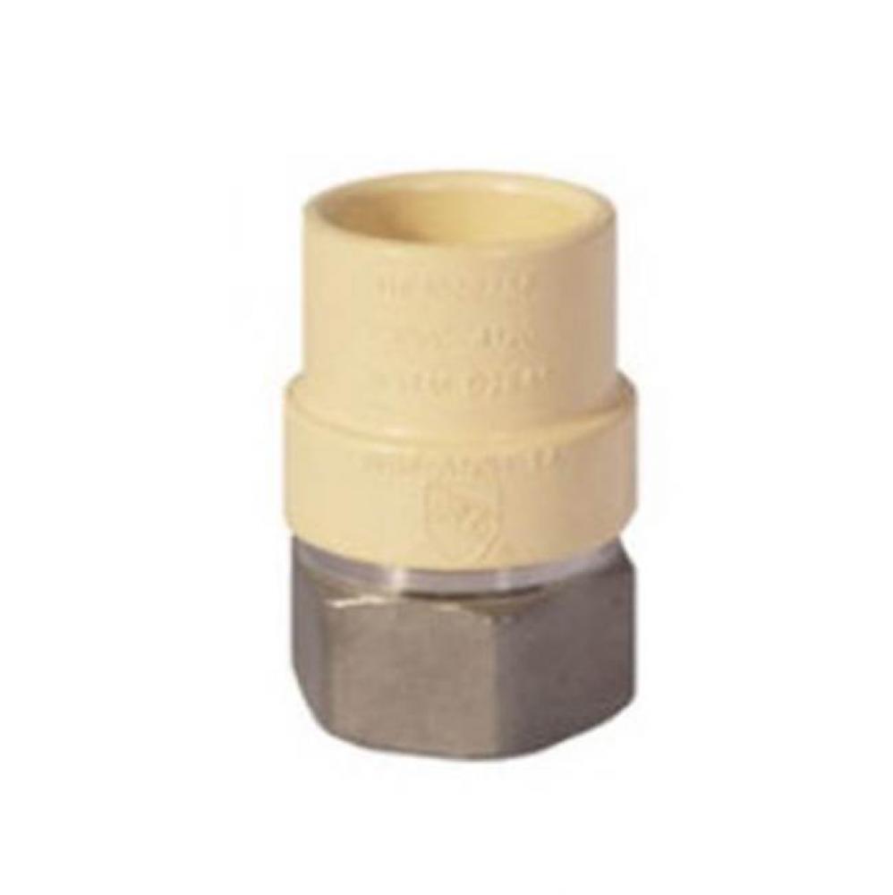 1/2'' CPVC X 1/2'' FEMALE IP           STAINLESS STEEL ADAPTER