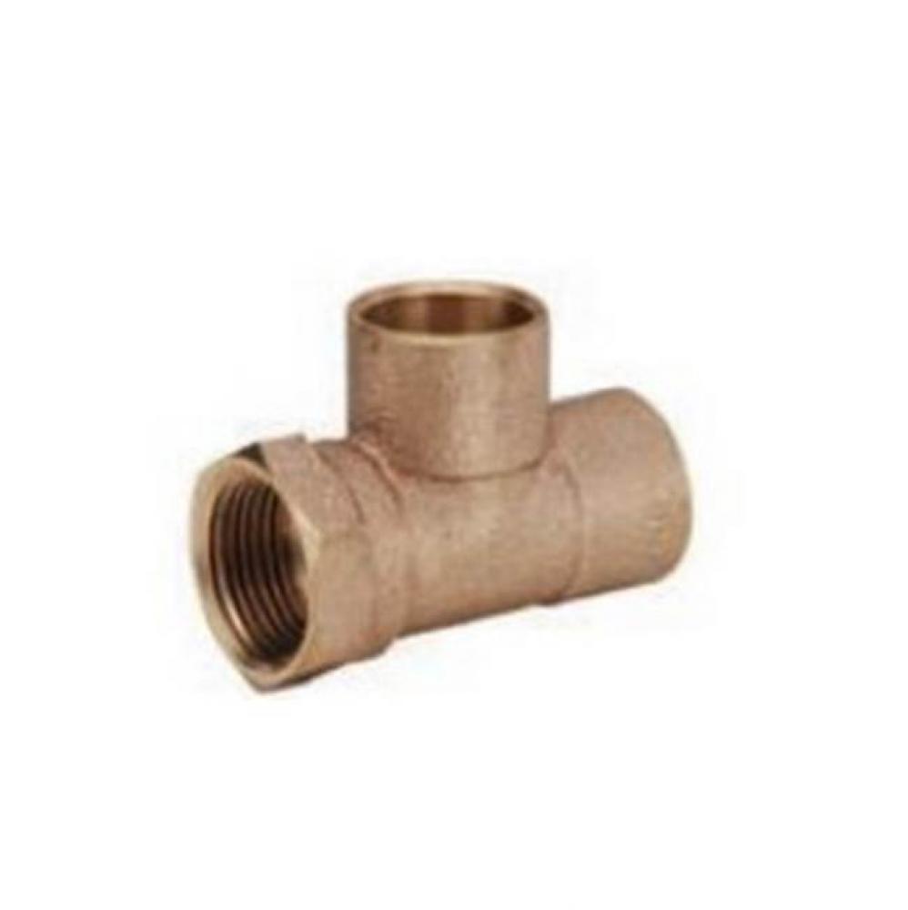 1/2''C X 1/2''FIP X 1/2''C CAST BRASS ADAPTER TEE TEE NOT FOR POTABL