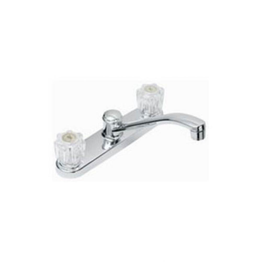 8'' Deck Faucet-Washerless Euro Design