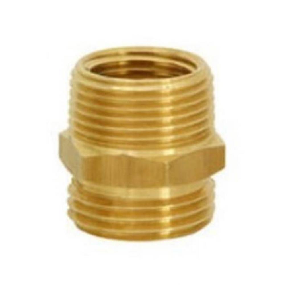 HOSE ADAPTER 3/4''MIP-1/2''FIP X 3/4'' MALE HOSE THREAD