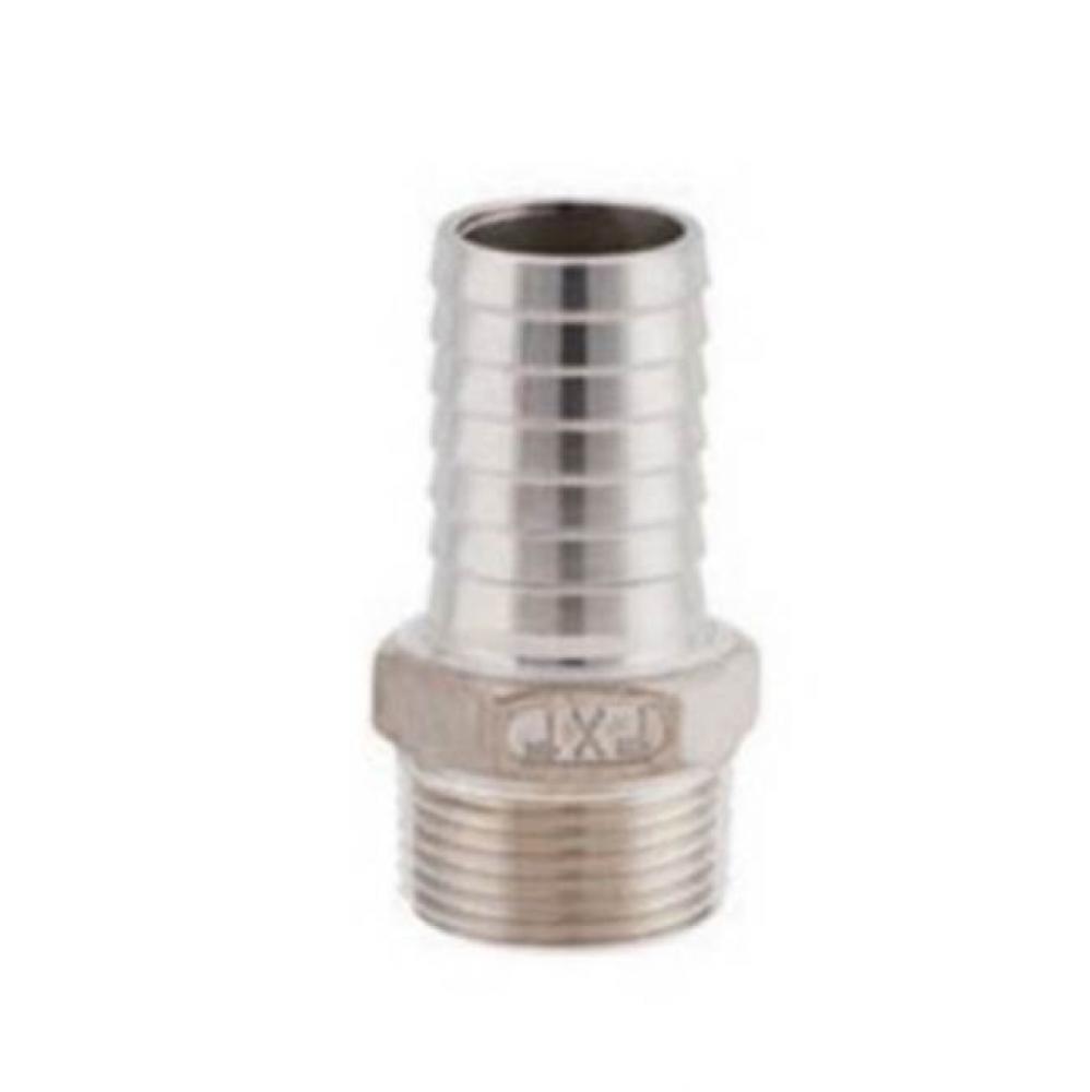 1-1/4'' MALE X 1'' INSERT ADAPTER SS