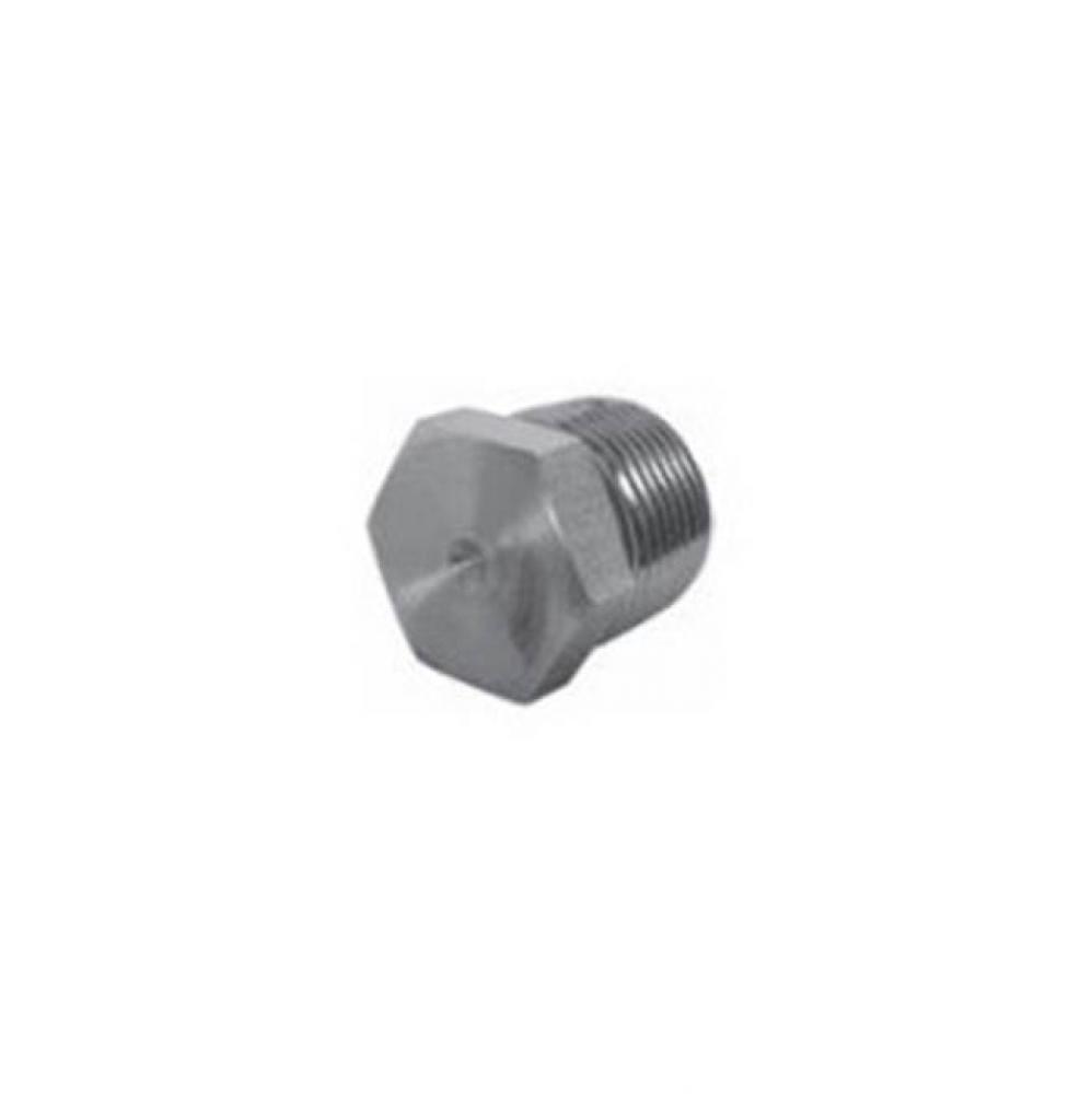 1/4'' BLK HEX HEAD STL PLUG