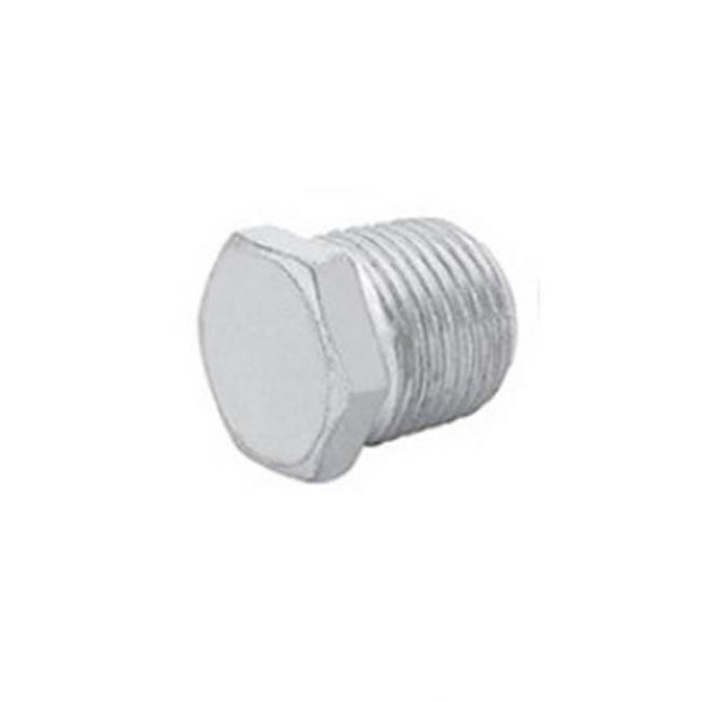 1/8'' GALV (ZINC PLATED) HEX HEAD STL PLUG