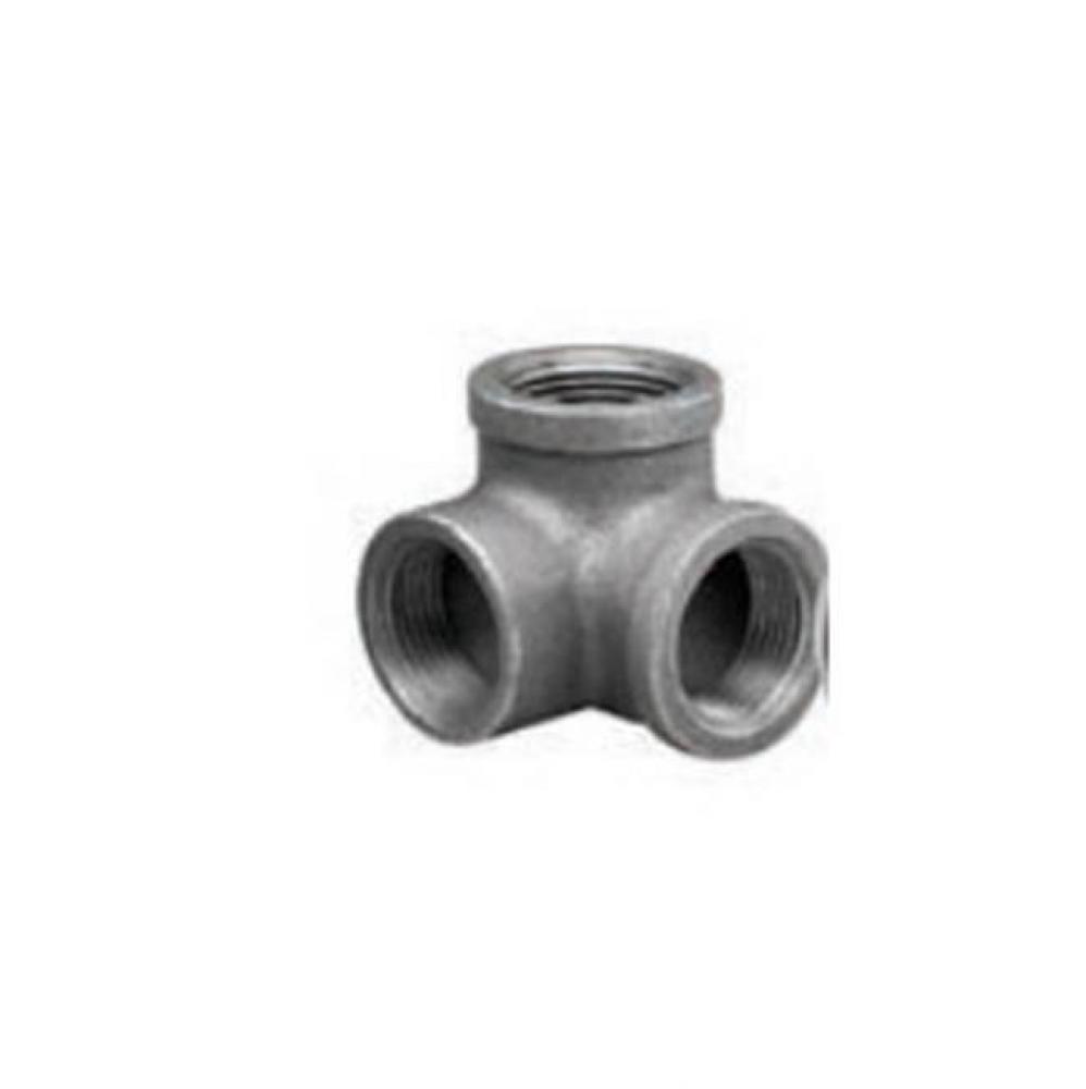 1-1/2'' Blk Mall Side Outlet Elbow