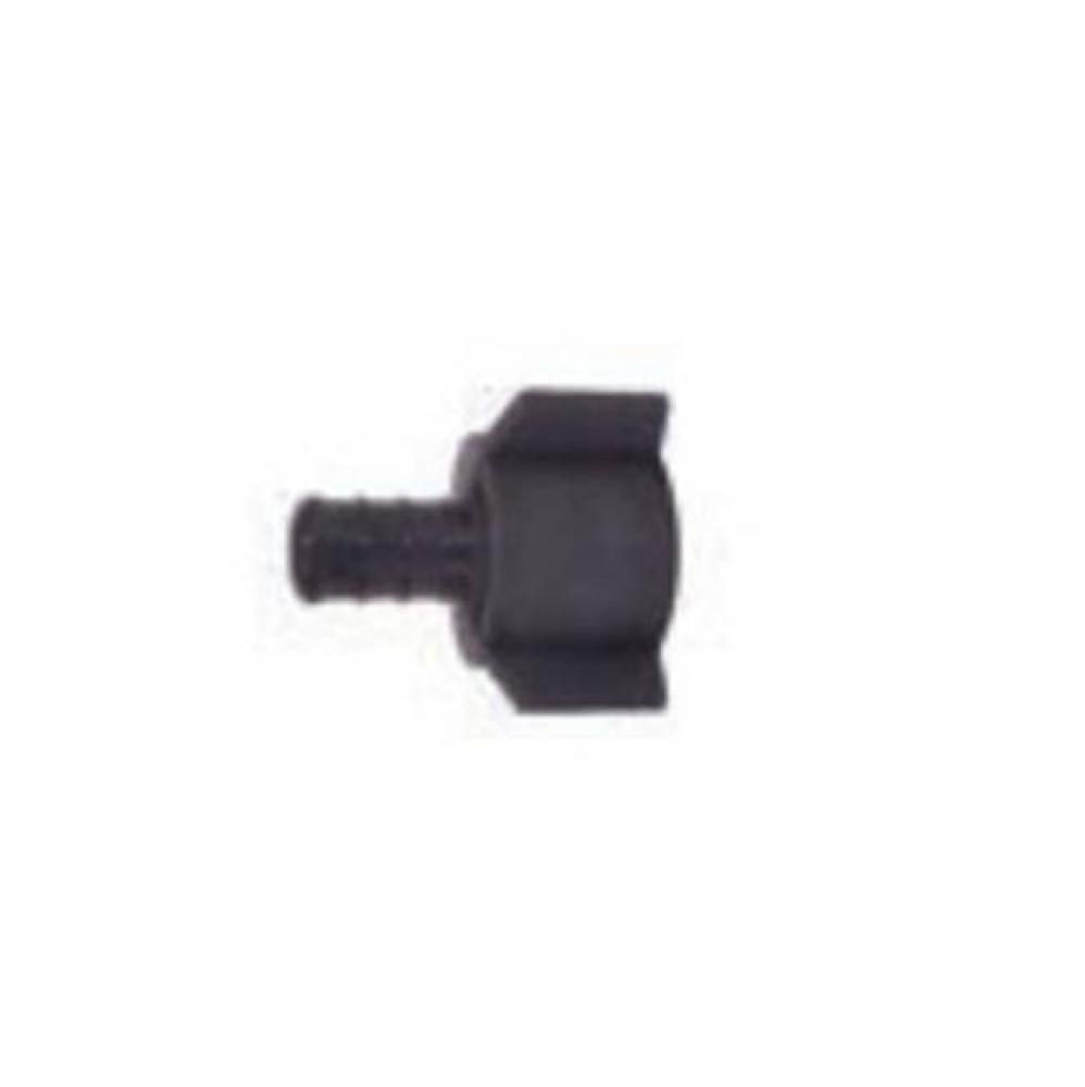 1/2'' PEX BARB X 7/8'' FEMALE IP SWIVEL ADAPTER (CLOSET TANK CONNECTOR) RIB NU