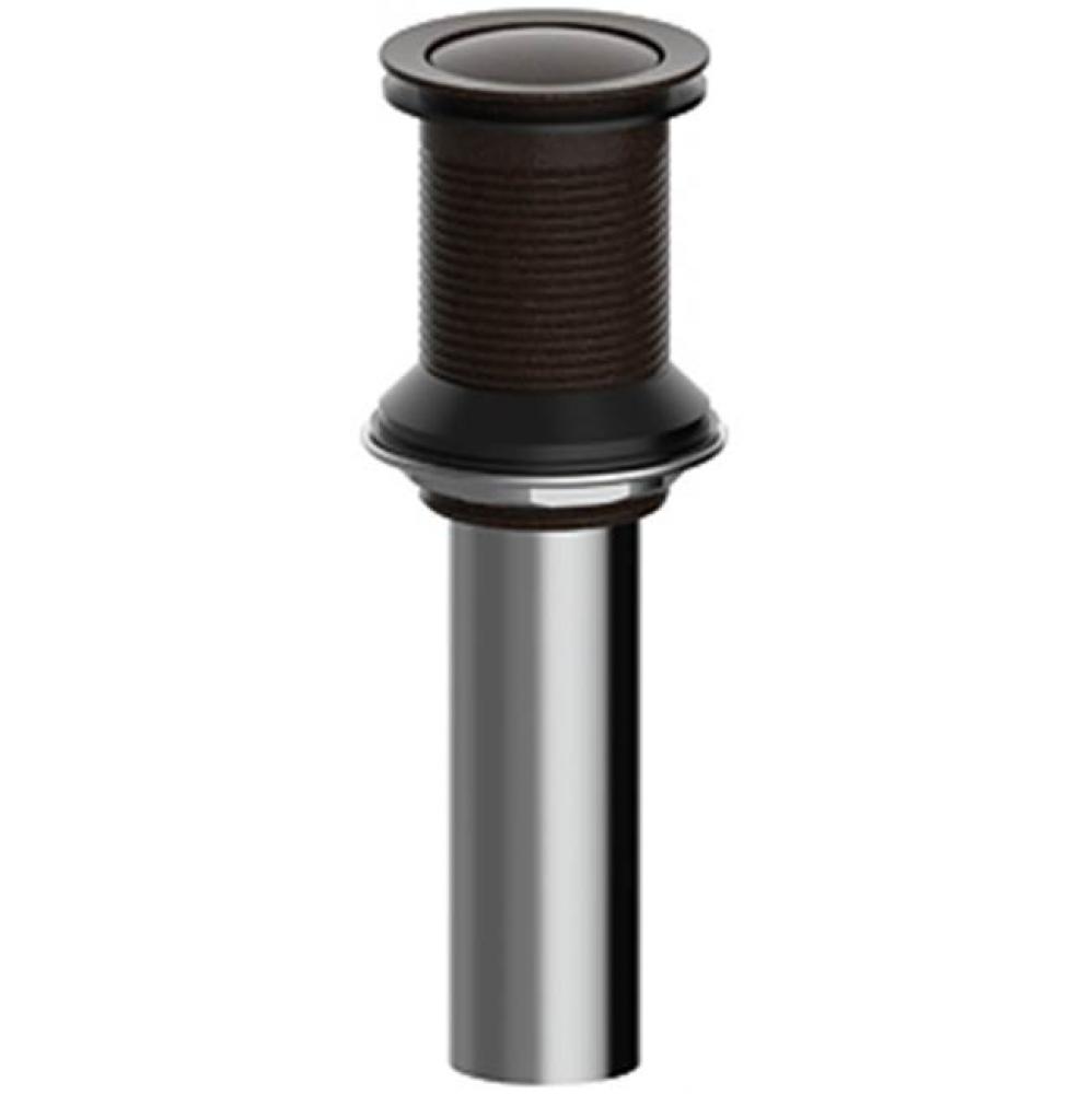 Metal Push Pop-Up, Less Overflow, Oil Rubbed Bronze