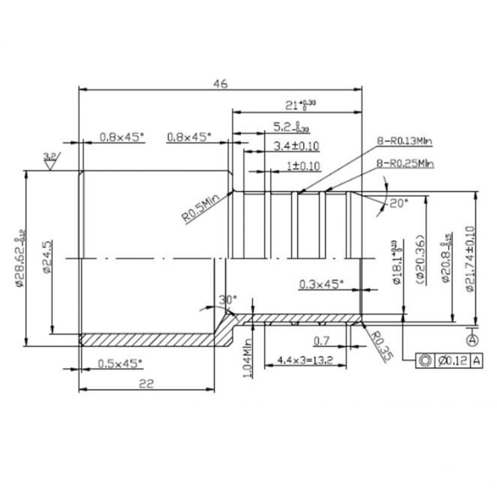 1'' MALE SWEAT X 1'' PEX BARB ADAPTER