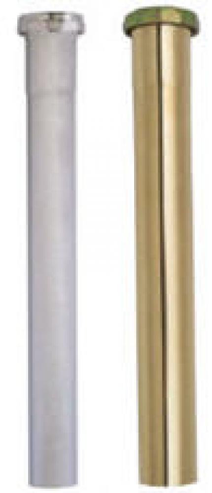 SLIP JOINT EXTENSION 1-1/2'' X 18'' ROUGH BRASS 22GA (ONE ZINC DIE CAST SLIP N