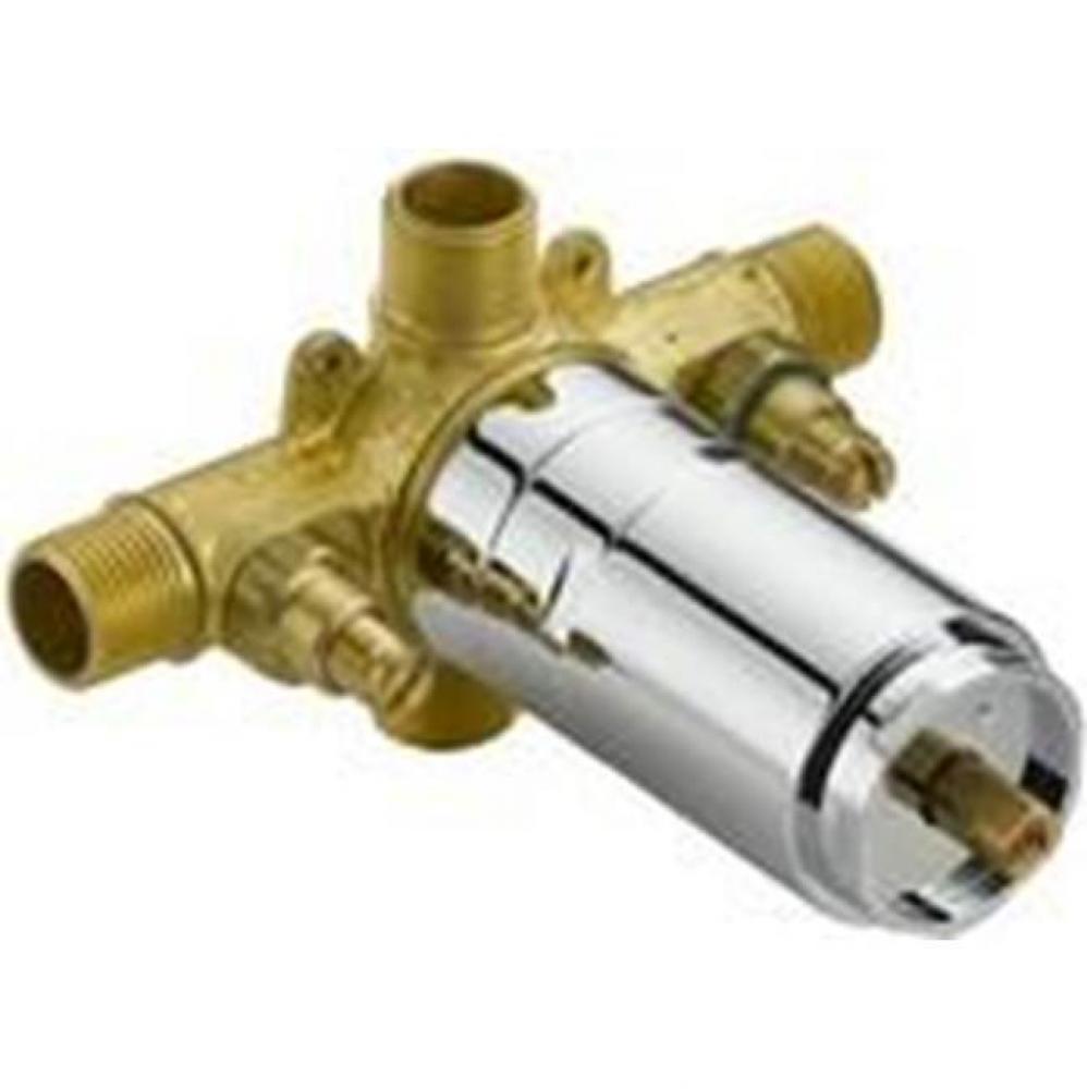 Pressure Balance Valve, Universal 1/2'' Fittings (Cc / Ip) With Stops
