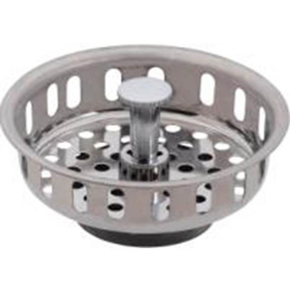 FIT ALL STRAINER INSERT-METAL DROP POST RUBBER SEAT