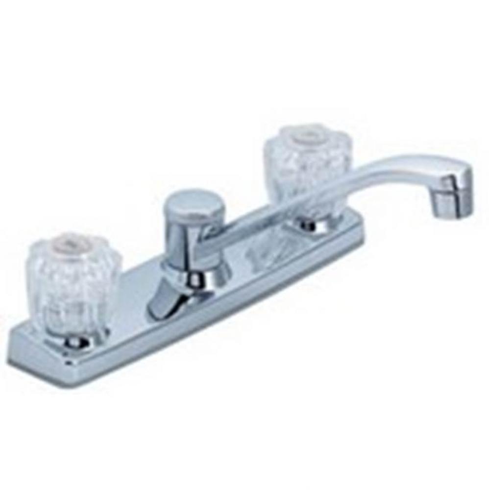 8'' Deck Faucet, Washerless