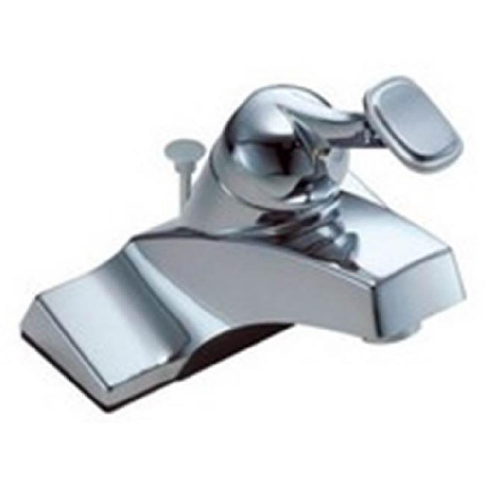 4'' Single Lever Lav Faucet With Cp Brass Pop Up
