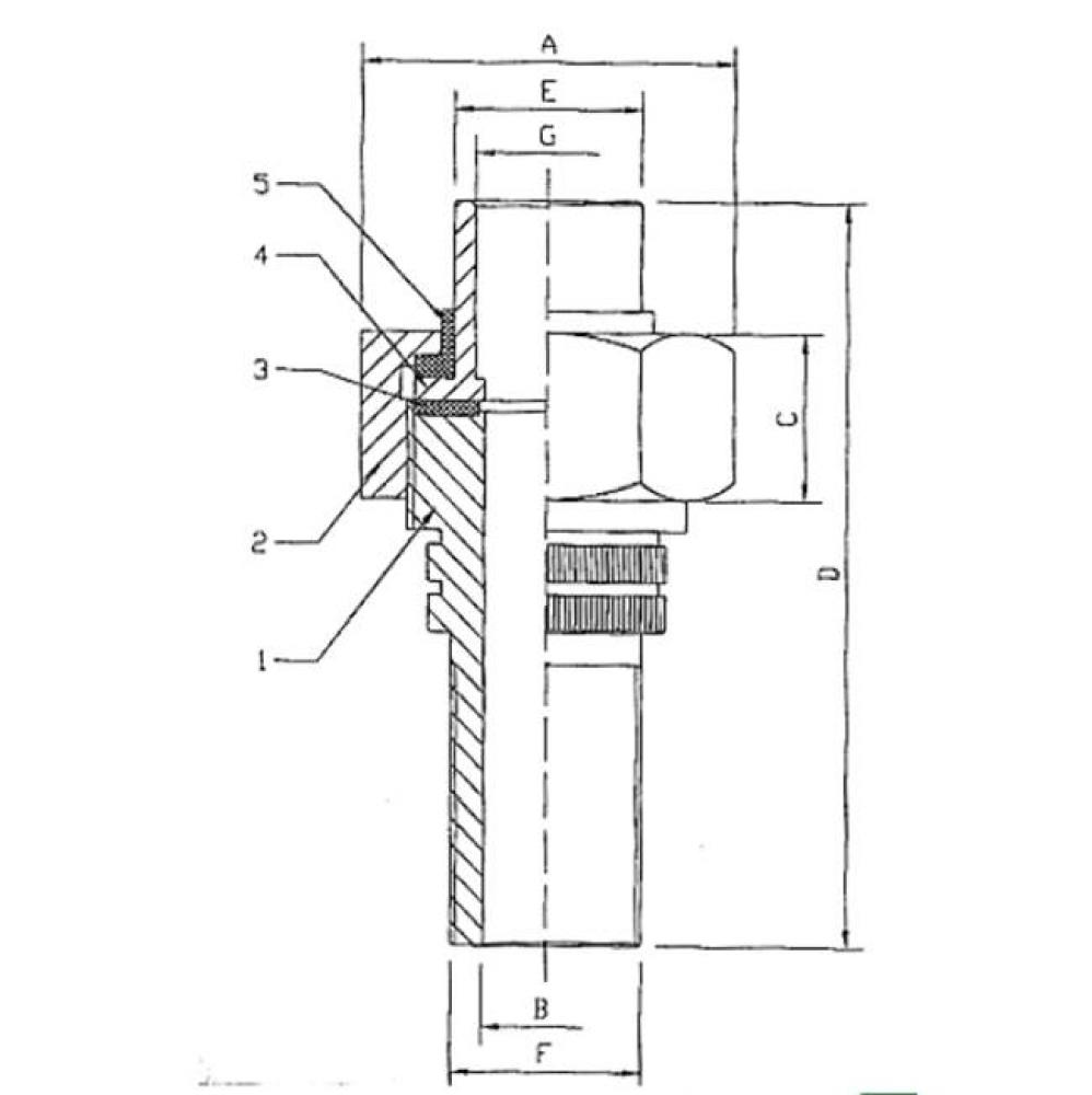 1/2'' X 1/2'' MIP X SWEAT DIELECTRIC UNION LEAD FREE