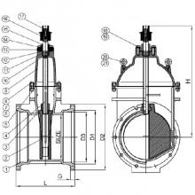 Matco Norca 225M18 - 16'' Mj Di G/V Nrs, R/W Awwa C515 Ul/Fm,Nsf-61,Nsf-372,250Psi Fusion Bonded Epoxy Awwa C