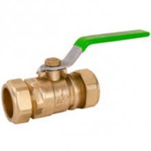 Matco Norca 752CMP3LF - LEAD FREE 1/2'' BALL VALVE W/COMPRESSION ENDS COMPRESSION ENDS RATED AT 150PSI