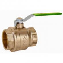 Matco Norca 757T07LF - Lead Free 1-1/2'' Ip Full Port Forged Brass Ul/Fm Csa Ball Valve 600Wog 150Swp