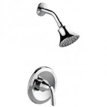 Matco Norca An-720Cjp - Single Handle Cp Shower Trim Only, Metal Slip On Diverter Spout, Metal Lever Handle, Showerhead Wi