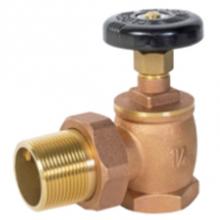 Matco Norca BARVY-1001N - 1'' BRASS STEAM RAD ANGLE VALVE ECONOMY PATTERN NOT FOR POTABLE WATER