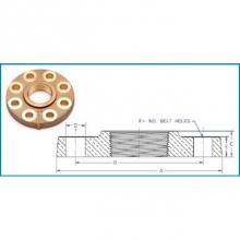 Matco Norca DB-CFX11LF - 4'' 300No. Lead Free Domestic Bronze Comp Flange