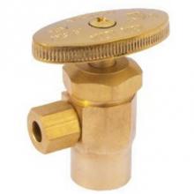 Matco Norca 29-1015LF - 1/2'' SWEAT X 1/4'' OD COMPRESSION, ANGLE STOP VALVE, CP, MULTI-TURN