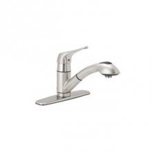 Matco Norca BL-153SS - S/S Kitchen Faucet W/Pull Out Spout Ceramic Cartridge Builder Collection