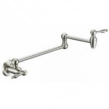 Matco Norca BL-190SS - Pot Filler Stainless Steel Lead Free, Ceramic Cart. Brass Body Builder Collection