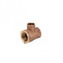 Matco Norca CRTF0403 - 3/4''C X 3/4''C X 1/2'' FIP CAST BRASS ADAPTER TEE NOT FOR POTABLE W