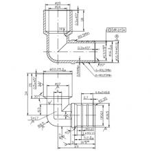 Matco Norca PXLMC0404LF - 3/4'' MALE SWEAT (street)X 3/4'' LEAD FEEE PEX BARB ELBOW