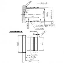 Matco Norca PXPL04LF - 3/4'' BARB END PEX PLUG