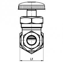 Matco Norca 29-1014CPVCLF - 5/8'' OD CPVC X 3/8'' OD COMPRESSION, STRAIGHT STOP VALVE, CP, MULTI-TURN