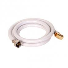 Matco Norca VDWB-60LELF - Lead Free 3/8Od X 1/2 X 60'' Vinyl Dishwasher Connector With Brass Nut Less Elbow