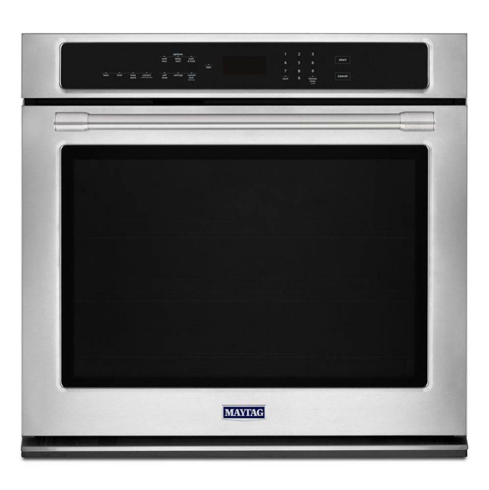 30-INCH WIDE SINGLE WALL OVEN WITH TRUE CONVECTION - 5.0 CU. FT.