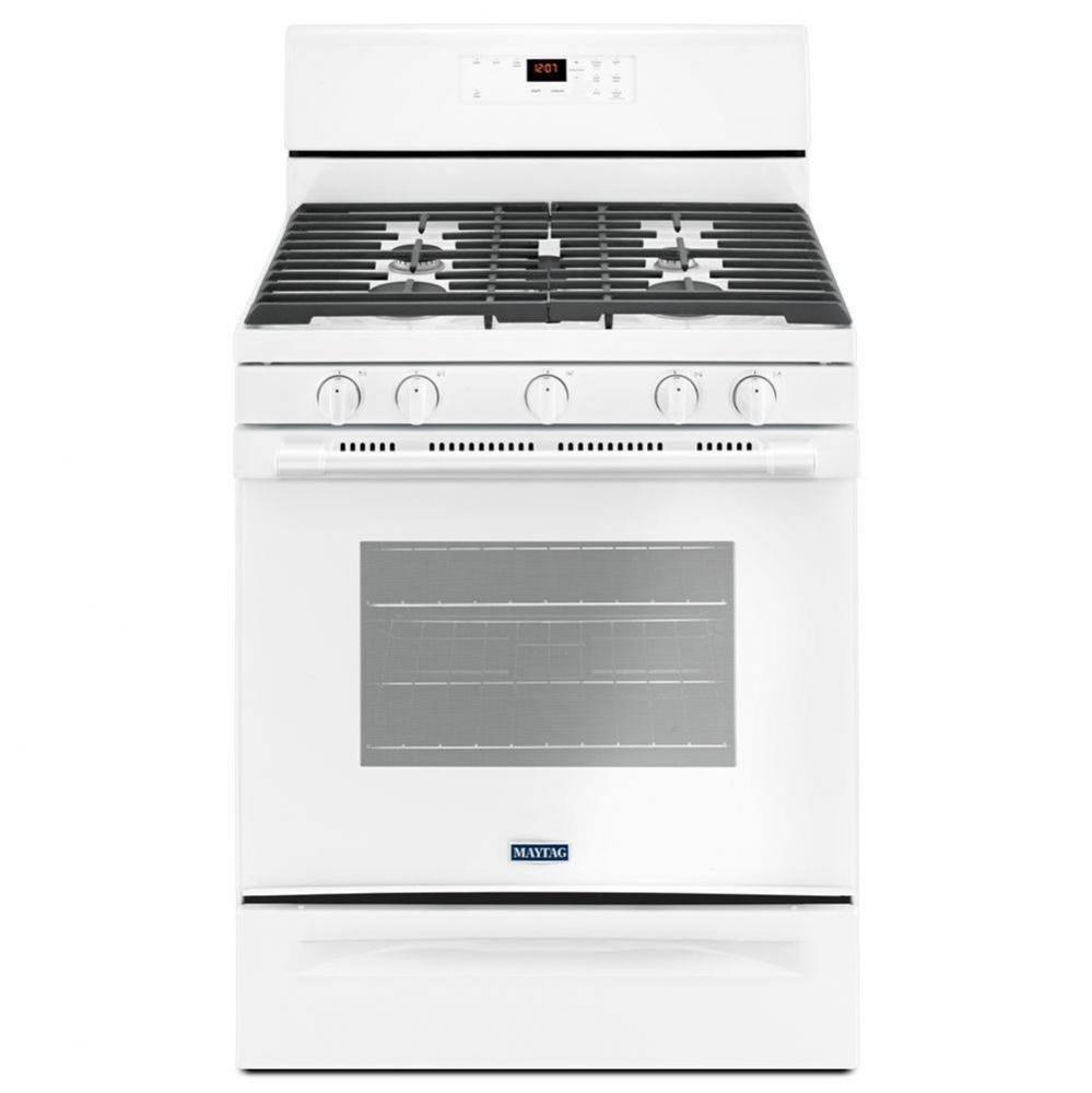 30-Iinch Wide Gas Range With 5th Oval Burner - 5.0 Cu. Ft.